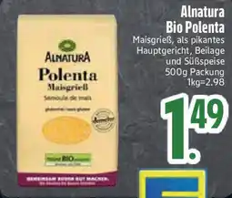 Edeka Alnatura Bio Polenta Angebot