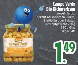 Edeka Campo Verde Bio Kichererbsen Angebot