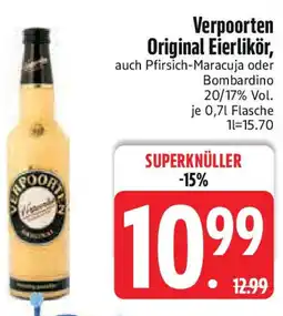 Edeka Verpoorten Original Eierlikör Angebot