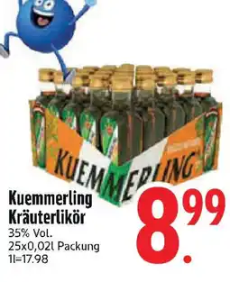 Edeka Kuemmerling Kräuterlikör Angebot