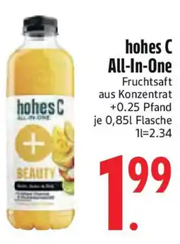 Edeka hohes C All-In-One Angebot