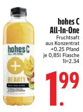 Edeka hohes C All-In-One Angebot