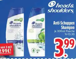 Edeka O head& shoulders Anti-Schuppen Shampoo Angebot