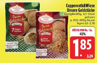 Edeka Coppenrath&Wiese Unsere Goldstücke Angebot