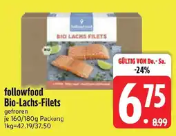 Edeka followfood Bio-Lachs-Filets Angebot