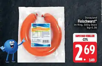 Edeka Donauland Fleischwurst Angebot