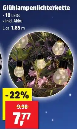 Thomas Philipps Glühlampenlichterkette Angebot