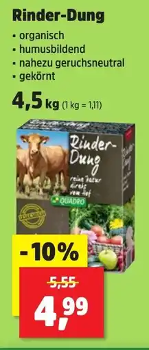 Thomas Philipps Rinder-Dung Angebot