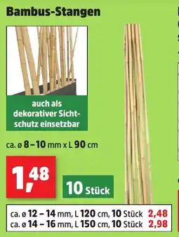 Thomas Philipps Bambus-Stangen Angebot