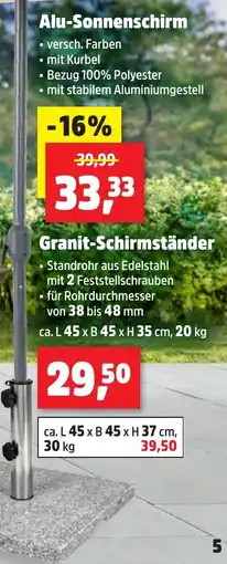 Thomas Philipps Granit-Schirmständer Angebot