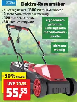 Thomas Philipps Güde Elektro-Rasenmäher Angebot
