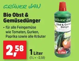 Thomas Philipps GRÜNER JAN Bio Obst & Gemüsedünger Angebot