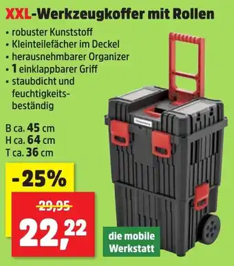 Thomas Philipps XXL-Werkzeugkoffer mit Rollen Angebot