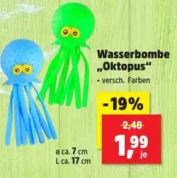 Thomas Philipps Wasserbombe „Oktopus Angebot