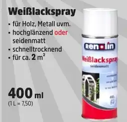 Thomas Philipps Ren-lin Weißlackspray Angebot