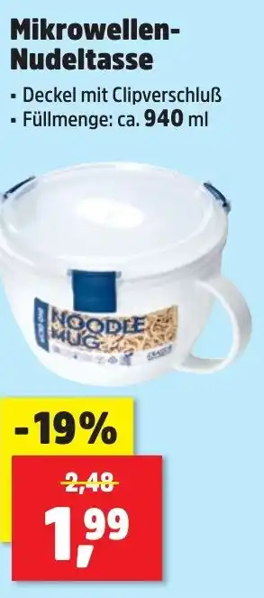Thomas Philipps Mikrowellen- Nudeltasse Angebot