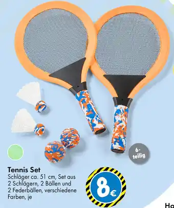 TEDi Tennis Set Angebot