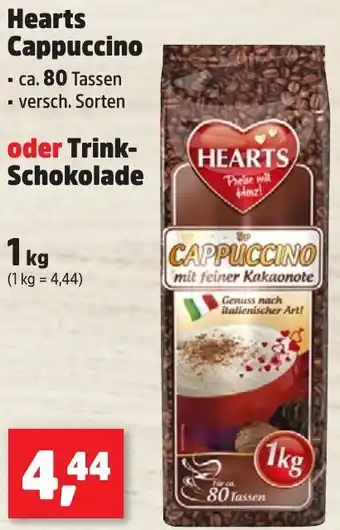 Thomas Philipps Hearts Cappuccino oder Trink- Schokolade Angebot