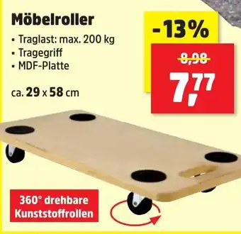 Thomas Philipps Möbelroller Angebot