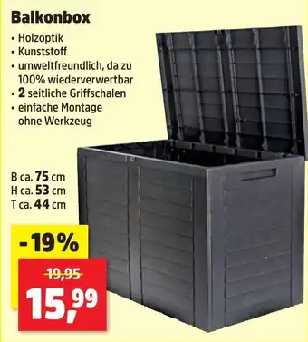 Thomas Philipps Balkonbox Angebot