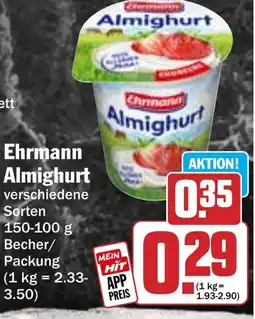 Hit Ehrmann Almighurt Angebot
