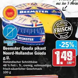Hit Beemster Gouda pikant Noord-Hollandse Gouda g.U. Angebot