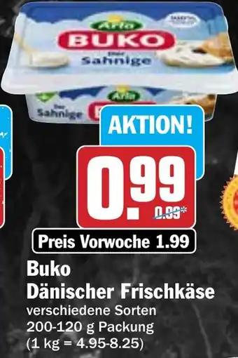 Hit Buko Dänischer Frischkäse Angebot