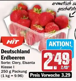 Hit Deutschland Erdbeeren Angebot