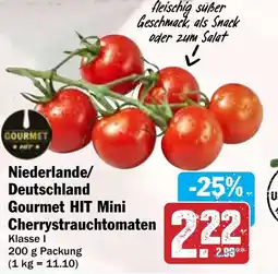 Hit Niederlande/ Deutschland Gourmet HIT Mini Cherrystrauchtomaten Angebot