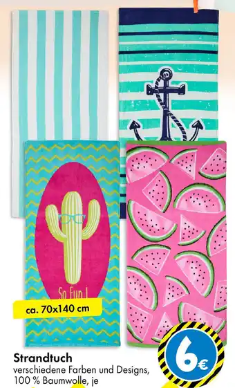 TEDi Strandtuch 70*140 Angebot