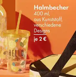 TEDi Halmbecher Angebot