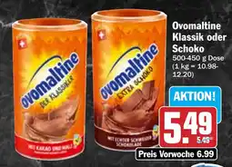 Hit Ovomaltine Klassik oder Schoko Angebot