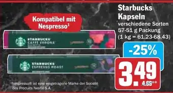 Hit Starbucks Kapseln Angebot