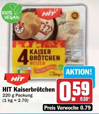 Hit HIT Kaiserbrötchen Angebot