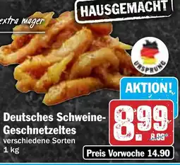 Hit Deutsches Schweine- Geschnetzeltes Angebot