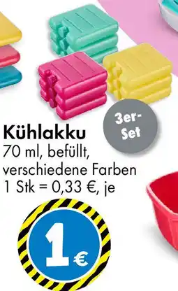 TEDi Kühlakku Angebot