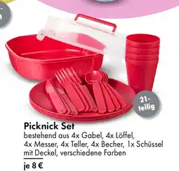 TEDi Picknick Set Angebot