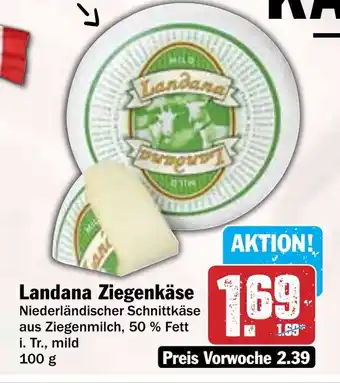 Hit Landana Ziegenkäse Angebot