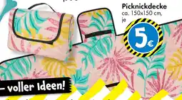 TEDi Picknickdecke ca. 150x150 cm, Angebot