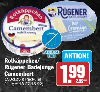 Hit Rotkäppchen/ Rügener Badejunge Camembert Angebot