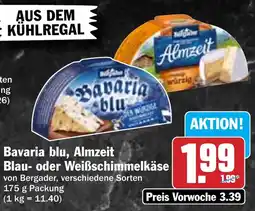 Hit Bavaria blu, Almzeit Blau- oder Weißschimmelkäse Angebot