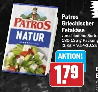 Hit Patros Griechischer Fetakäse Angebot