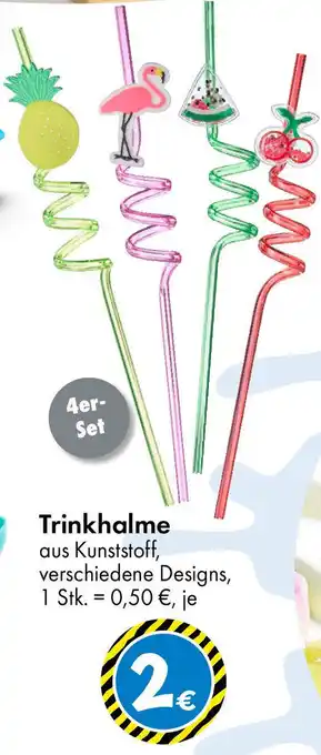 TEDi Trinkhalme Angebot