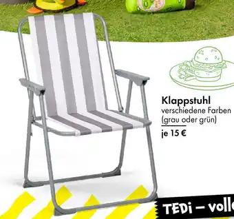 TEDi Klappstuhl Angebot