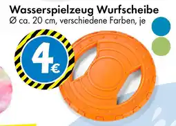 TEDi Wasserspielzeug Wurfscheibe Angebot
