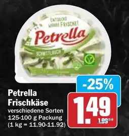 Hit Petrella Frischkäse Angebot