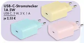 TEDi USB-C-Stromstecker 1A 5W Angebot