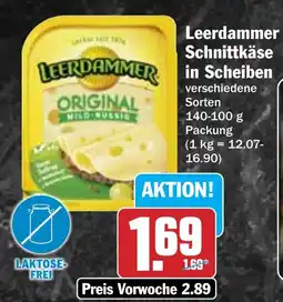 Hit Leerdammer Schnittkäse in Scheiben Angebot