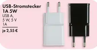TEDi USB-Stromstecker 1A 5W Angebot