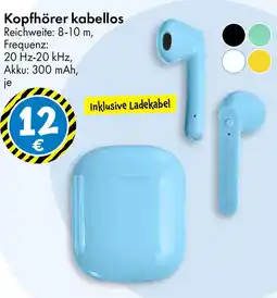 TEDi Kopfhörer kabellos Angebot